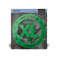 Набор струн D'ADDARIO EPS220-5 XL PROSTEELS BASS SUPER LIGHT 5-STRING (40-125)